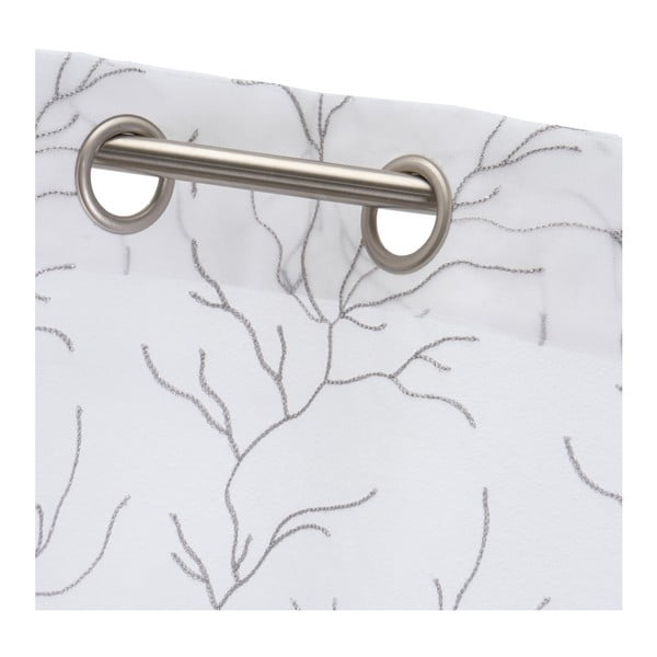 Balts/pelēks dienas aizkars 140x260 cm Coral – Casa Selección-image-4