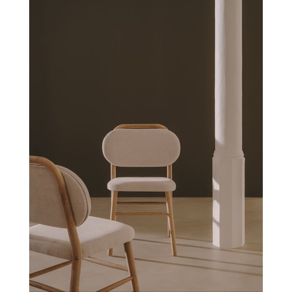 Bēši pusdienu krēsli (2 gab.) Helda – Kave Home-image-2