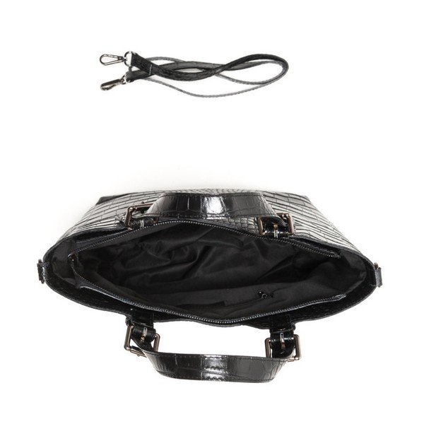 Ādas rokassoma Renata Corsi 635 Noir-image-1