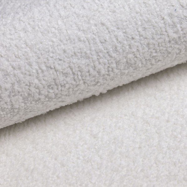 Krēmkrāsas stūra dīvāns no buklē auduma (ar labo stūri/U veida) Ariella – Ropez-image-4