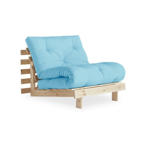 Izvelkamais krēsls Karup Design Roots Raw/Light Blue