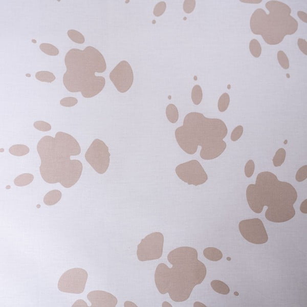 Balta vienguļamā kokvilnas bērnu gultas veļa 140x200 cm Guinea Pig – Jerry Fabrics-image-4
