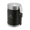 Melns nerūsējošā tērauda termoss pārtikai 400 ml Legendary Classic Black – Stanley