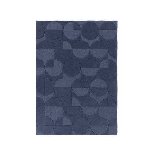 Zils vilnas paklājs Flair Rugs Gigi, 200 x 290 cm