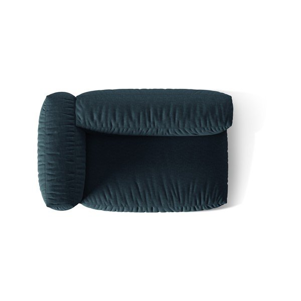 Tumši zila modulārā dīvāna daļa (ar kreiso stūri) Martina – Micadoni Home-image-3