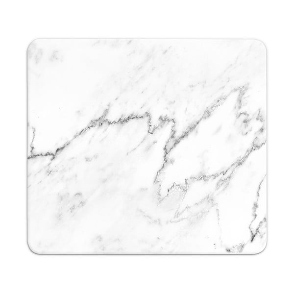 Rūdīta stikla plīts sienas aizsargplāksne 50x56 cm Marble – Wenko