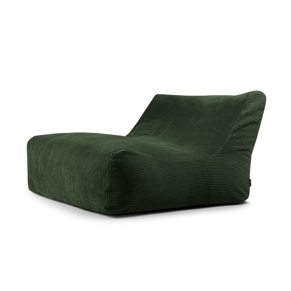 Zaļš velveta sēžammaiss Sofa Lounge – SLOWDOWN