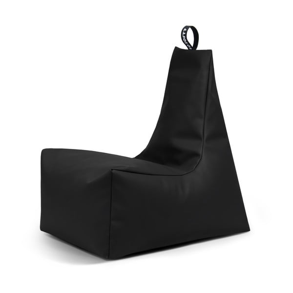 Melns sēžammaiss no ādas imitācijas Icy XL – So Soft?