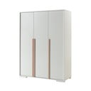 Balts bērnu drēbju skapis 146x195 cm London – Vipack