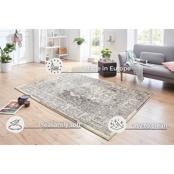 Pelēks un krēmkrāsas paklājs Hanse Home Celebration Plume, 120 x 170 cm-image-3