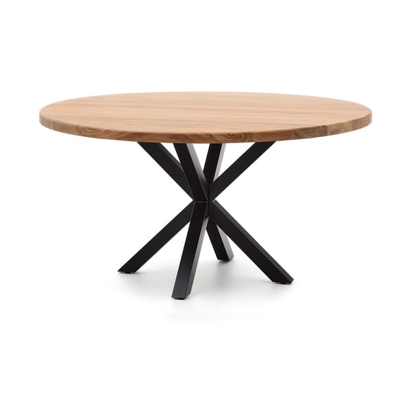 Ēdamgalds ar akācijas koka galda virsmu ø 150 cm Argo – Kave Home