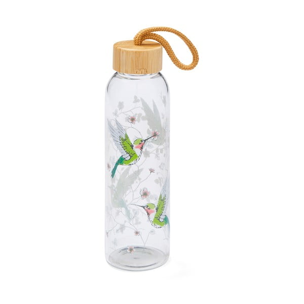 Zaļa stikla pudele 500 ml Hummingbirds – Cooksmart ®
