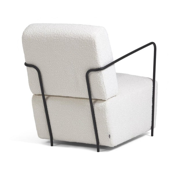 Balts krēsls Gamer – Kave Home-image-3