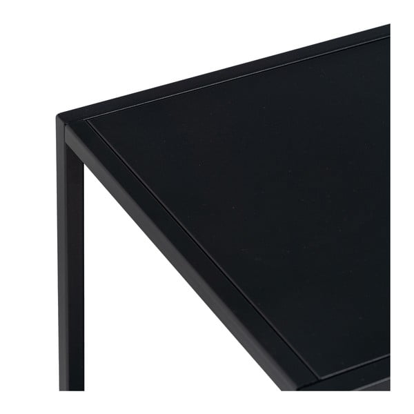 Melns tērauda TV galdiņš 120x55 cm – Ixia-image-4