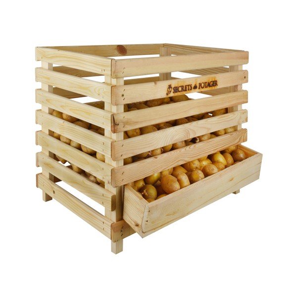 Koka kartupeļu kaste Esschert Design Rustic-image-1