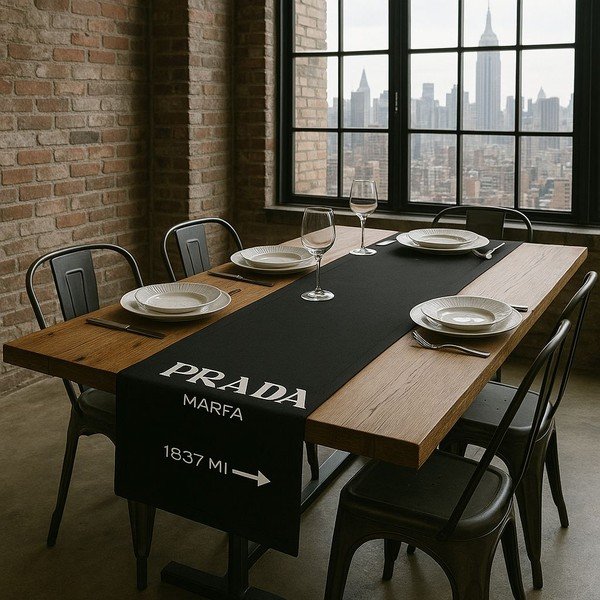 Galda celiņš 45x140 cm Prada – Mila Home-image-2