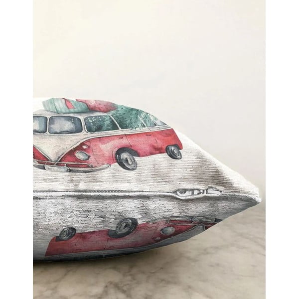 Spilvendrāna ar Ziemassvētku motīvu 43x43 cm – Mila Home-image-1