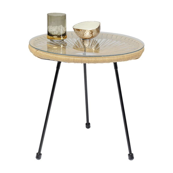 Sānu galdiņš Kare Design Acapulco Nature, ø 50 cm-image-1