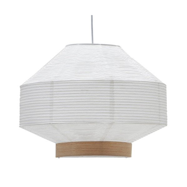 Balts abažūrs ø 55 cm Hila – Kave Home