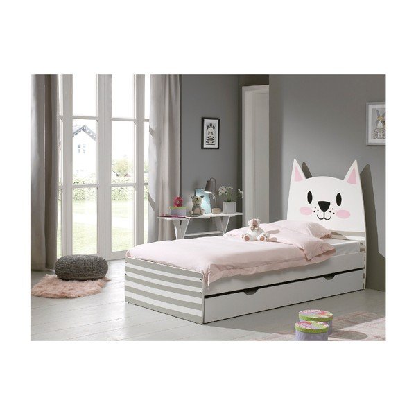 Bērnu gulta Vipack Cat, 90 x 200 cm-image-3