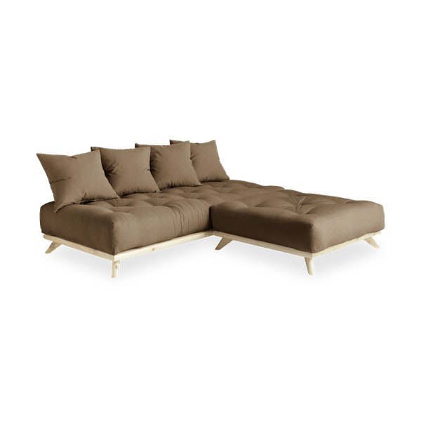 Dīvāns Karup Design Senza Natural Clear/Mocca-image-4