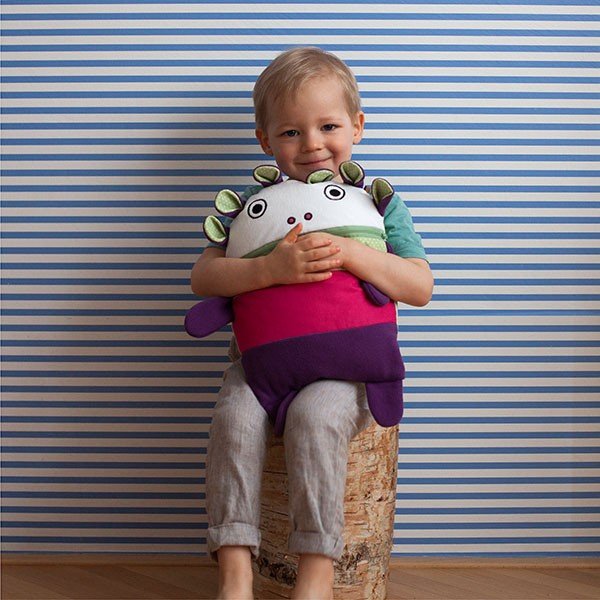 Rozā un zaļa Bartex Design pidžama, 35 x 30 cm-image-1