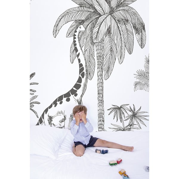 Bērnu tapetes 400 cm x 248 cm Jurassic Period – Lilipinso-image-1