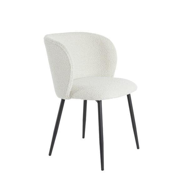Balts ēdamistabas krēsls Elyna – Light & Living