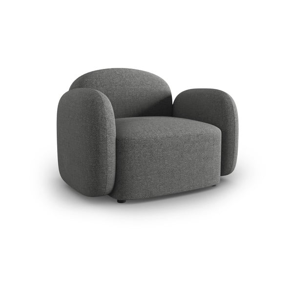 Tumši pelēks atpūtas krēsls Blair – Micadoni Home