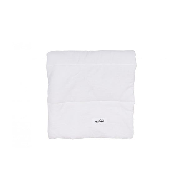 Balta kokvilnas bērnu sega 75x75 cm – Malomi Kids-image-2