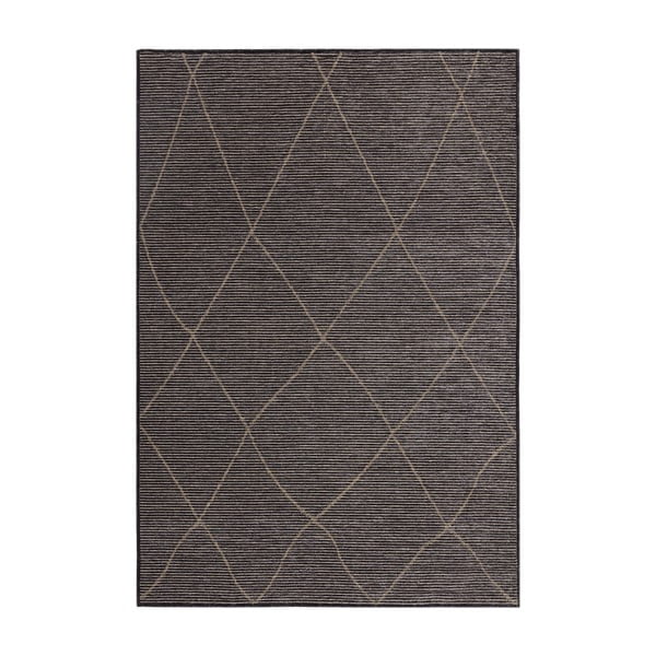 Tumši pelēks paklājs no džutas maisījuma 120x170 cm Mulberrry – Asiatic Carpets