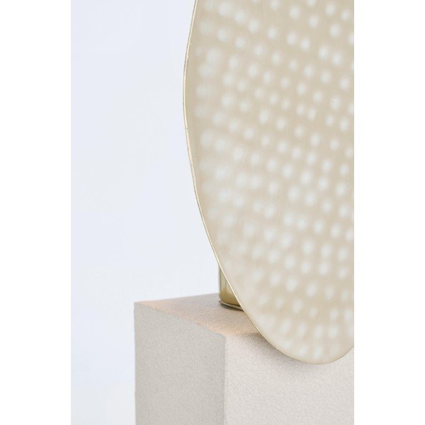 Bēša metāla galda lampa ar metāla abažūru (augstums 46 cm) Neev – Bizzotto-image-2