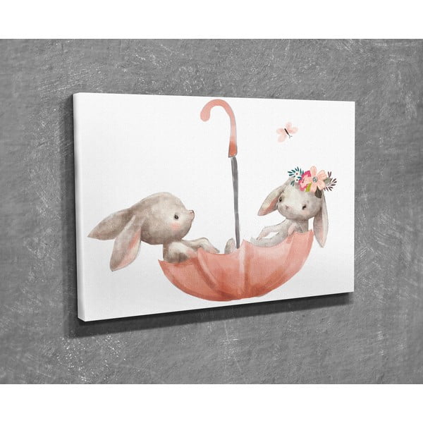 Bilde bērniem 40x30 cm Bunnies – Wallity-image-4