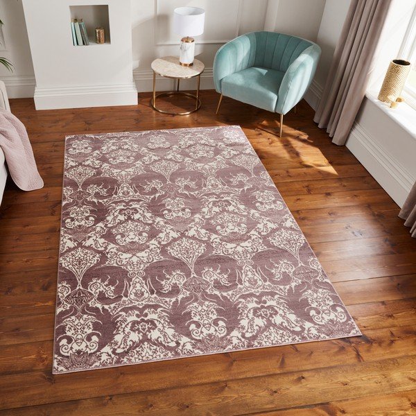 Gaiši violets paklājs 200x285 cm Imperial Wine – Think Rugs-image-3
