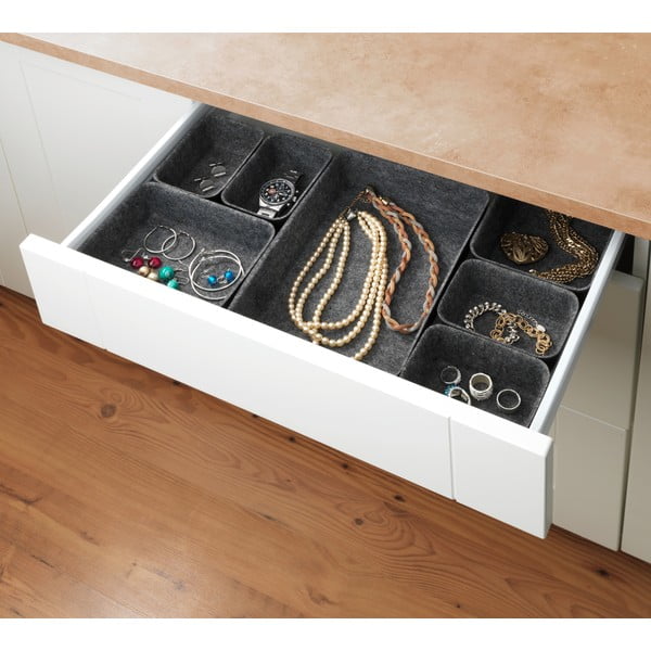 7 pelēku organizatoru komplekts Wenko-image-3