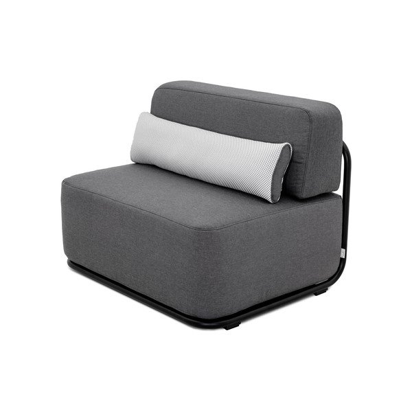 Tumši pelēks modulārais dārza dīvāns (vidējā moduļa) Straw – Sit Sit-image-3