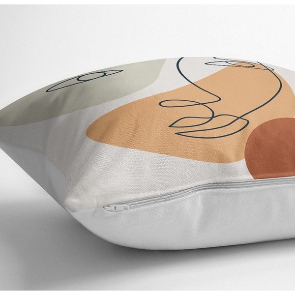 Spilvendrāna Minimalist Cushion Covers Post Modern, 45 x 45 cm-image-1