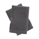 Tumši pelēki frotē kokvilnas dvieļi (2 gab.) 30x30 cm Anti-Bacterial – Catherine Lansfield