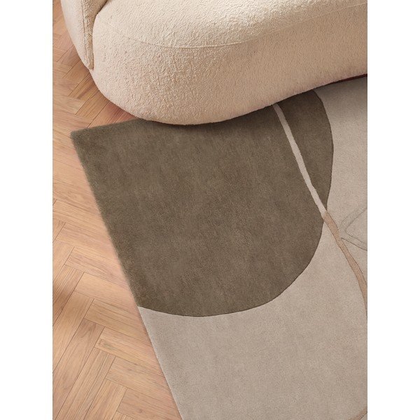 Dūmakaini rozā vilnas paklājs 200x290 cm Arteo – Villeroy&Boch-image-2