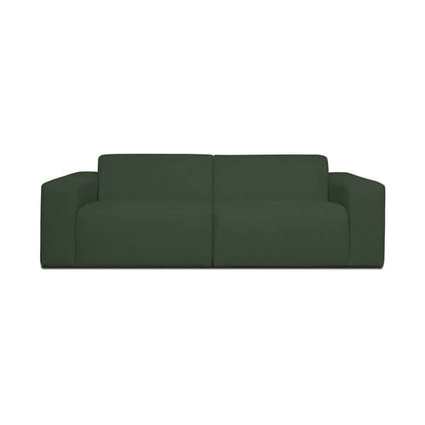 Tumši zaļš dīvāns 228 cm Roxy – Scandic