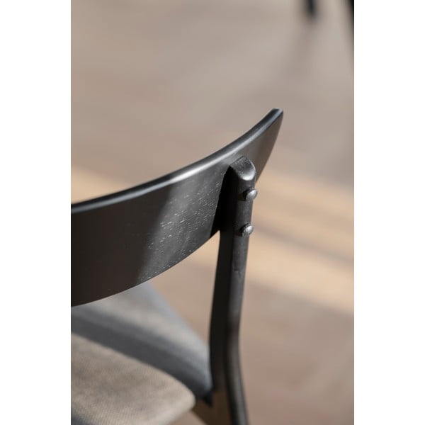 Melni ēdamistabas krēsli (2 gab.) Rodham – Rowico-image-3