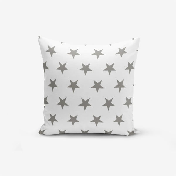 Spilvendrāna Minimalist Cushion Covers Grey Star, 45 x 45 cm