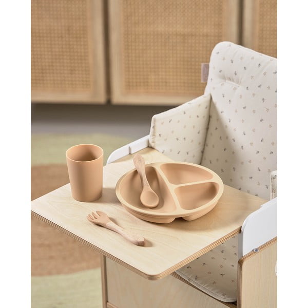 Dabīga toņa bērnu barošanas krēsla paplāte Nuun – Kave Home-image-1