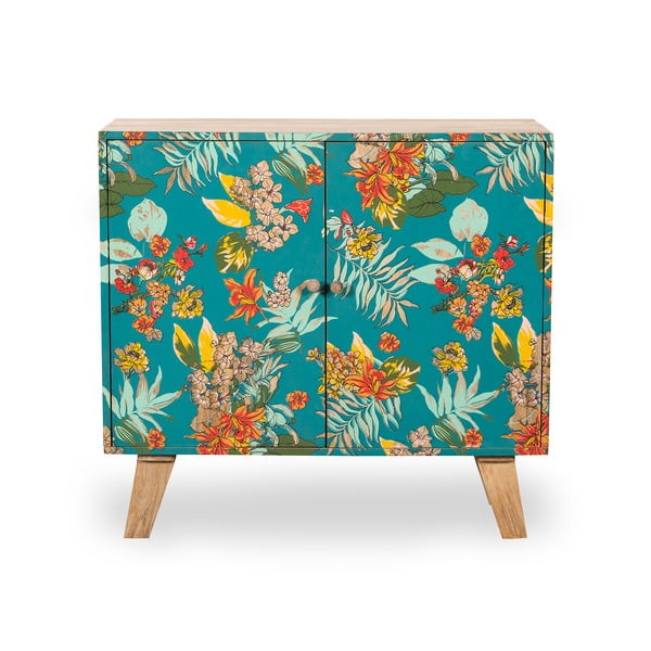 Tirkīzzils/dabīga toņa skapītis 90x85x40 cm Reipur – Interia Home & Living