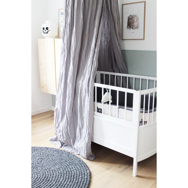 Gaiši pelēks vilnas bumbiņu paklājs Wooldot Ball Rugs, ⌀ 120 cm-image-4