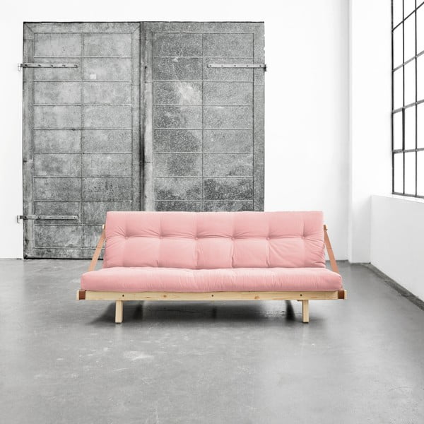 Mainīgs dīvāns Karup Jump Natural/Pink Peonie