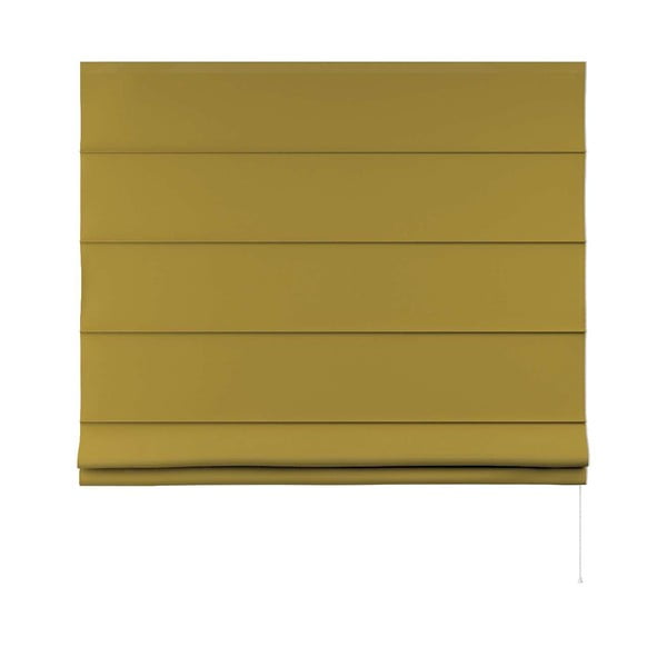 Dzeltenas romiešu žalūzijas 170x100 cm Posh Velvet – Yellow Tipi-image-3