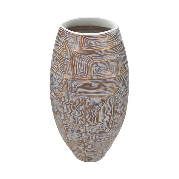 Zelta krāsas polirezīna vāze (augstums 59,5 cm) Eclips – Mauro Ferretti-image-2