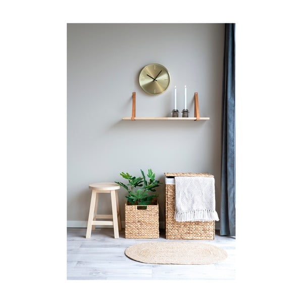 Dabīga toņa veļas grozs no ūdens hiacintes Passo – House Nordic-image-1