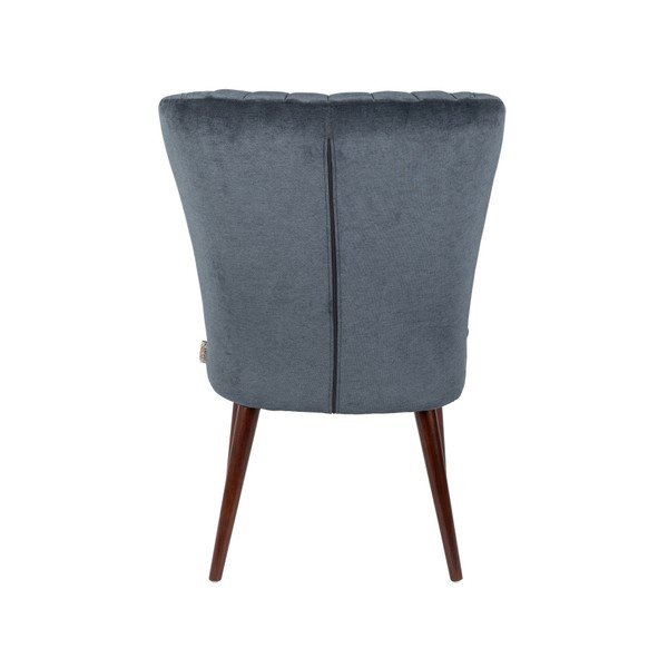 2 tumši pelēku Dutchbone Pinzon krēslu komplekts-image-4